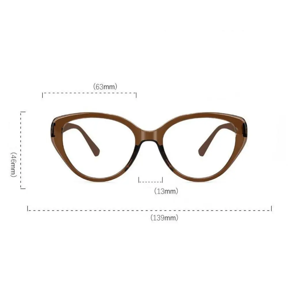 2024 Retro okulary blokujące niebieskie światło unisex modne okulary kocie oczy małe oprawki okulary płaskie lustrzane okulary do czytania