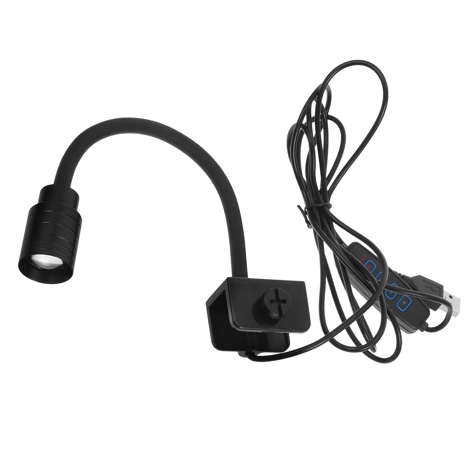 

Fish Tank LED Light Adjustable Focal Length Saltwater Aquarium Plants Light Small Fish Bowl Lamp Fishtank Lamp