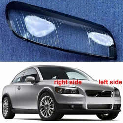 For Volvo C30 2006 2007 2008 2009 2010 Headlamp Housing Transparent Mask Cover Headlight Shell Plexiglass Replace Original Lens