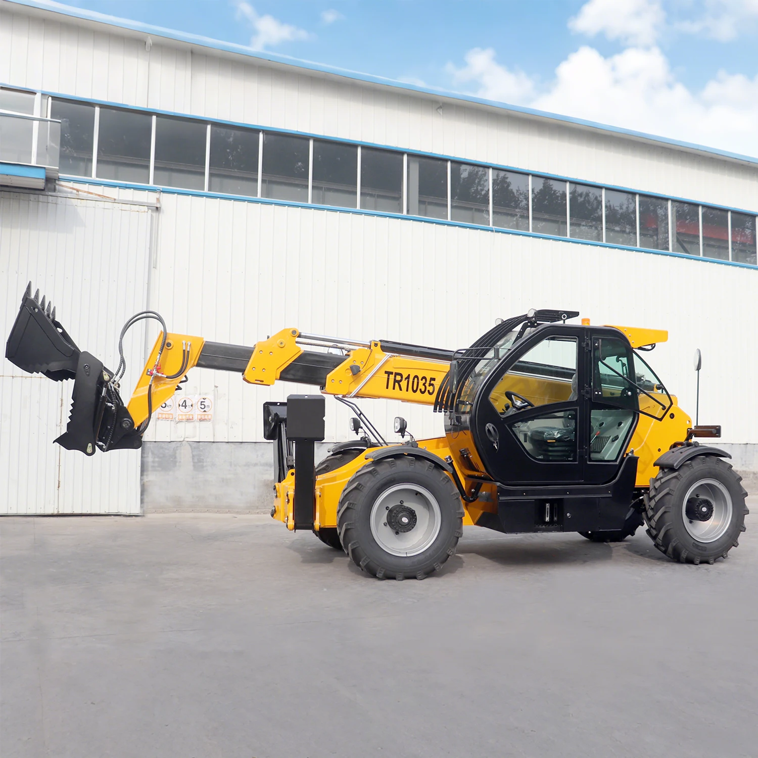Factory Direct Diesel 3 Ton Telehandler Telescopic Forklift Wheel Loader Telescopic Boom Forklift
