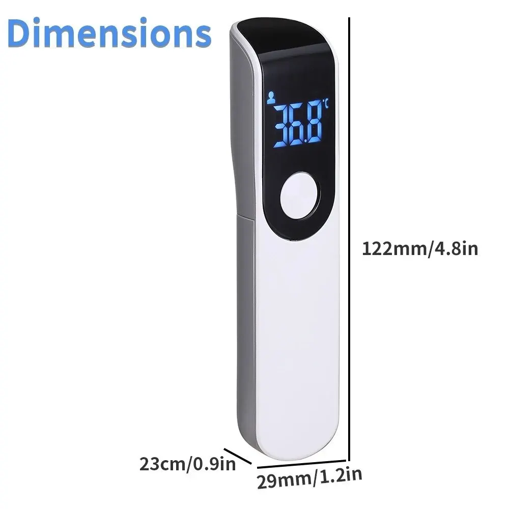 Frontal Temperature Gun Non-Contact Electronic Thermometer Mini Infrared Home Thermometer Portable Frontal Thermometer Gun