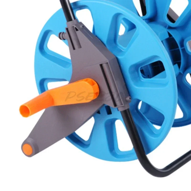 Outdoor Garden Car Washing Portable Cable Reel Suitable for 1.33cm Water Pipe Storage Rack Below 45 Meters