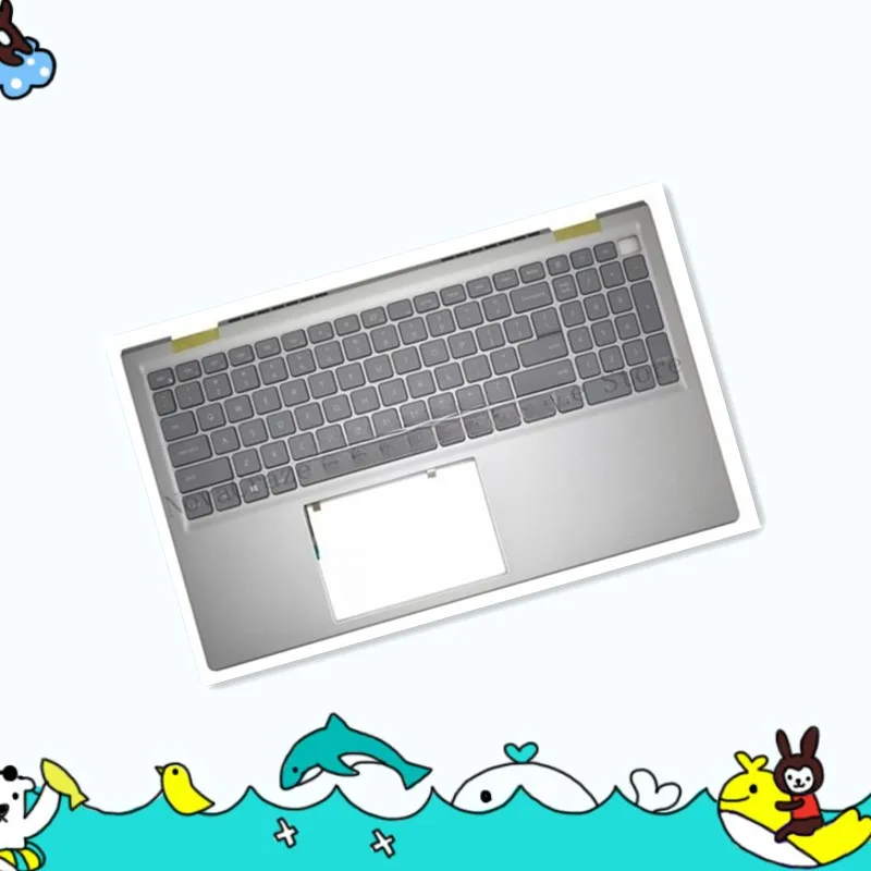 

06P0TG New For Inspiron 15Pro 5510 5515 Palmrest with Keyboard 06P0TG 15.6"