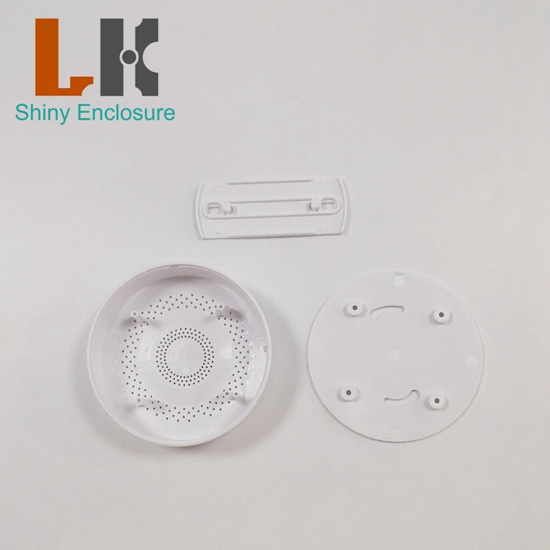 LK-S37 Type-C/Android Hole Smart Home Enclosure Smoke Sensor Case Humidity Sensor Housing Temperature Sensor Enclosure 90x25mm