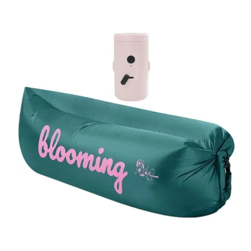 

Удобное надувное кресло для отдыха с подушкой-подголовником для занятий на свежем воздухе, отдыха на пляже и на заднем дворе