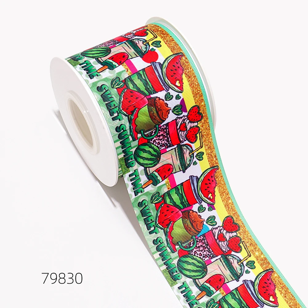 5 Yards Mexican Style Printed Grosgrain Satin Ribbons For Bows DIY Craft Decoration Packaging Supplies. 76377