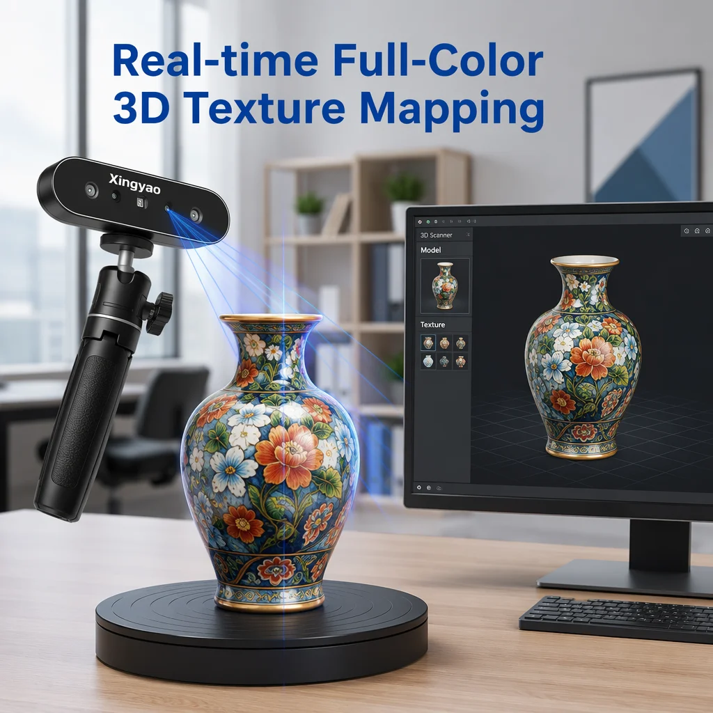 Yüksek Hassasiyetli 3D Tarayıc - Handheld 3D Scanner High Precision incelemesi ve fiyatı