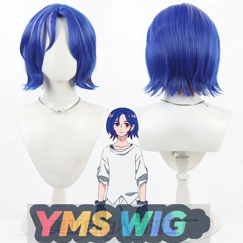 

【YMS WIG】Мобильный костюм Gundam GQuuuuuuX Shuji Ito Косплей Парик Многоцветный стиль кожи головы