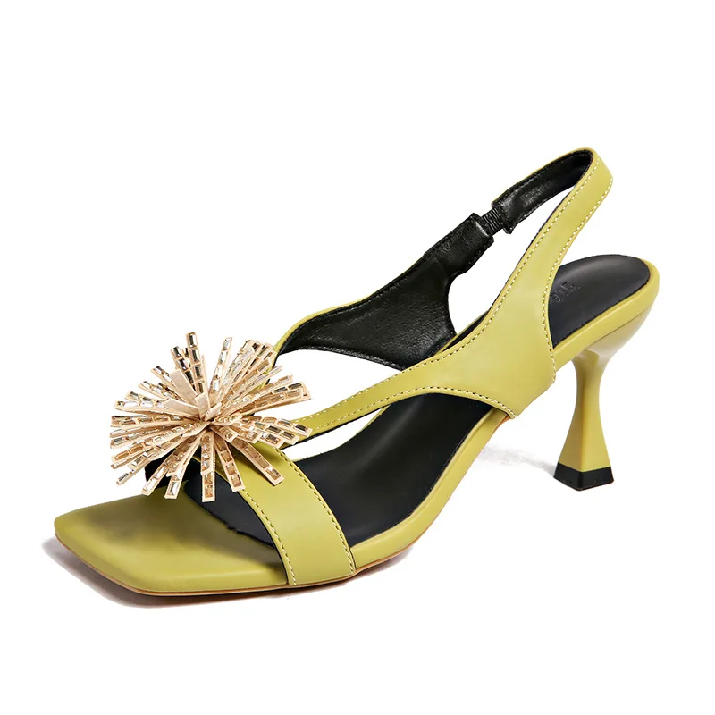 Crystal Fringes Women High Heels Sandals Elegant Summer Woman Shoes 2026 Luxury Brand Dress Open Toe Shoes Beach Slides Mujer