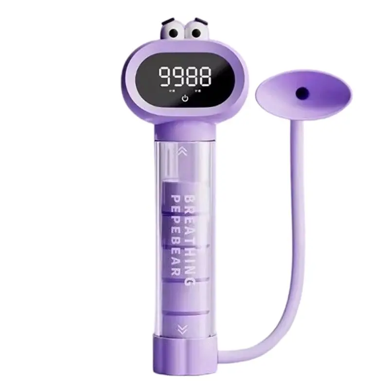 

Тренажер для дыхания L71A с регулируемым сопротивлением, портативный, для домашнего спортзала, фитнеса, укрепления мышц кора, увеличения объема легких, улучшения функций дыхания