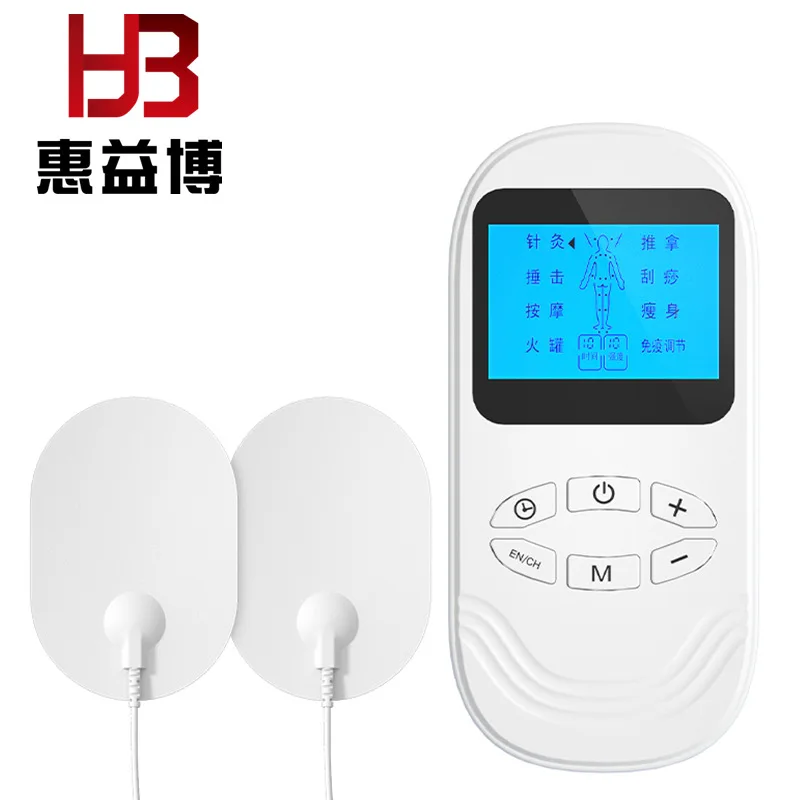 

Многофункциональный цифровой массажер Китайский и английский трансграничный низкочастотный электронный импульс терапевтический инструмент Многофункциональный