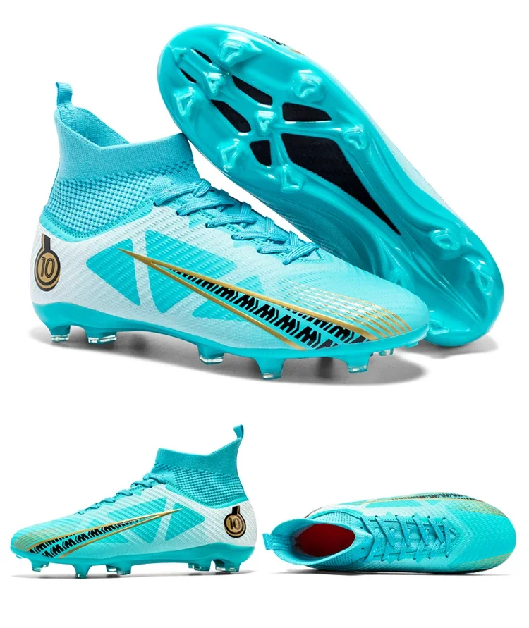 Herren Fußballschuhe Professionelle Original Widerstandsfähige Männer-Trainingsschuhe Atmungsaktive Hochwertige Fußballstiefel Rutschfeste Fußballschuhe – Detail 34