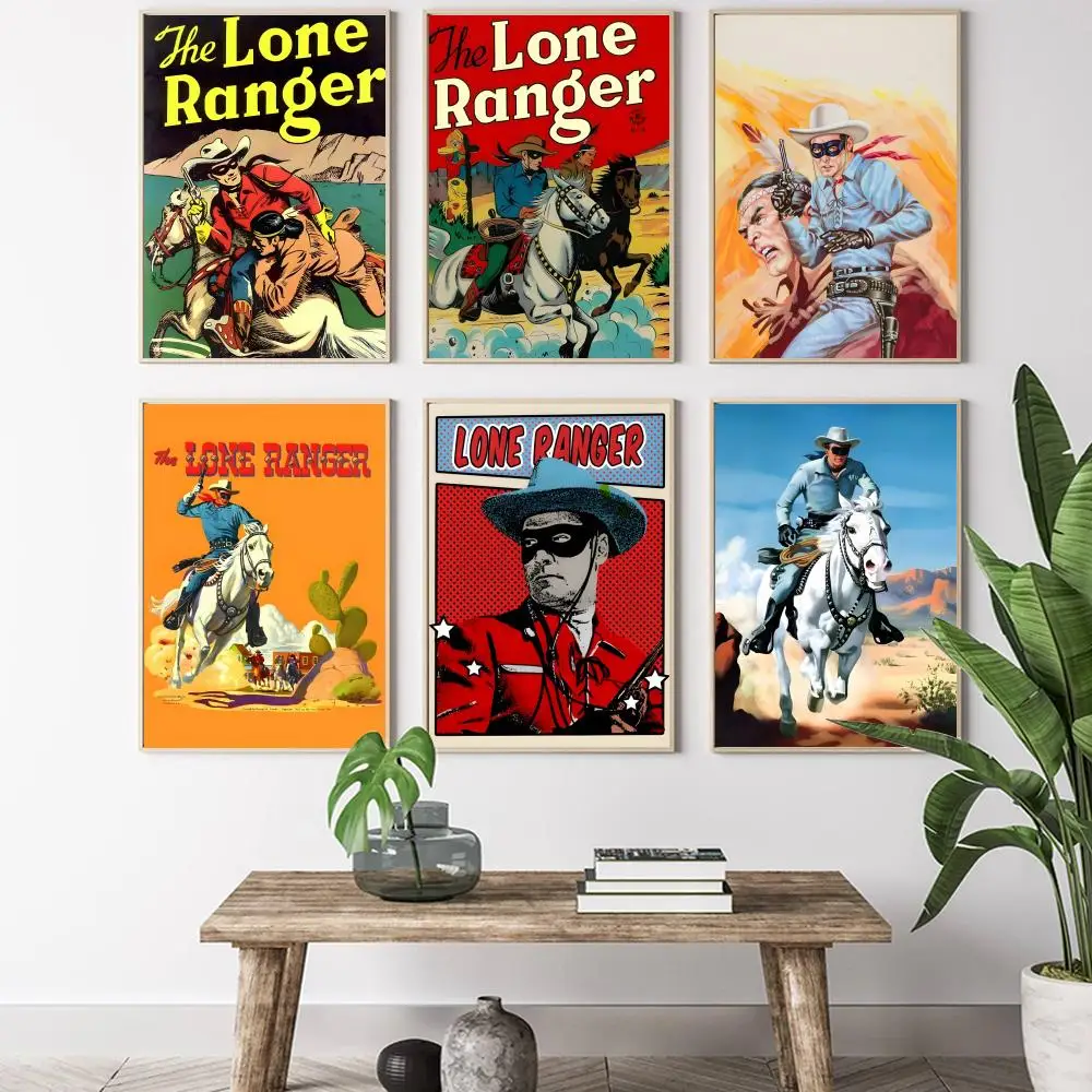 لوحة الخط السابع لون رينجر HD قماش ملصق غرفة المعيشة غرفة النوم بار الديكور الجمالي