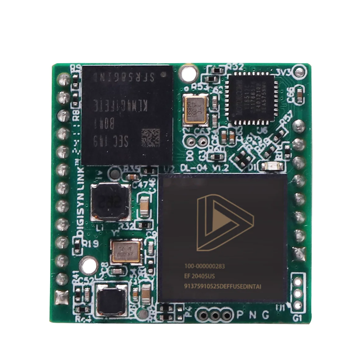 DL-02/04 AES67 audio network audio module RAVENNA with DSP can be intercommunicated with Dante