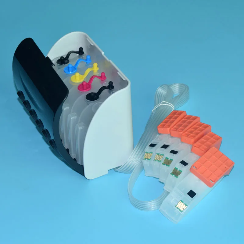 

America T410 T410XL Empty Ciss System with One time chip for Epson XP530 XP540 XP630 XP635 XP640 XP645 XP830 XP900 XP7100