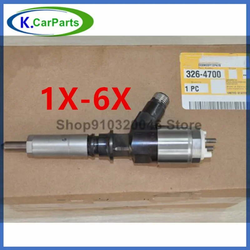 

High Quality New Type Diesel Injector 326-4700 32F61-00062, Suit for CAT 320D Injector, C6.4 Engine, 326-4635 Pump