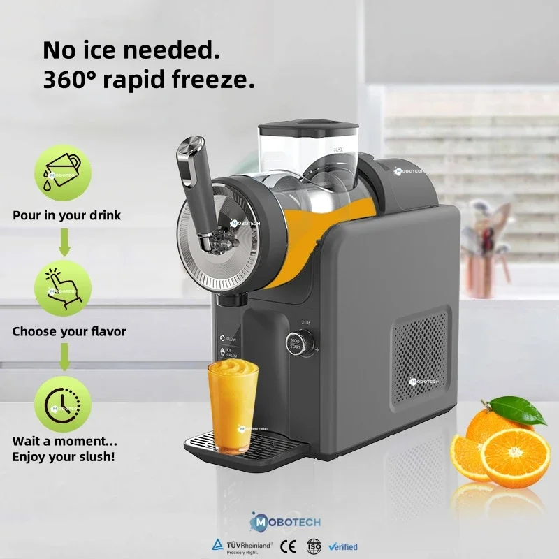 1.8 l Home Use Slushie hine Frozen Drink I hine for Beerages Wine Sleek Slushy Maker