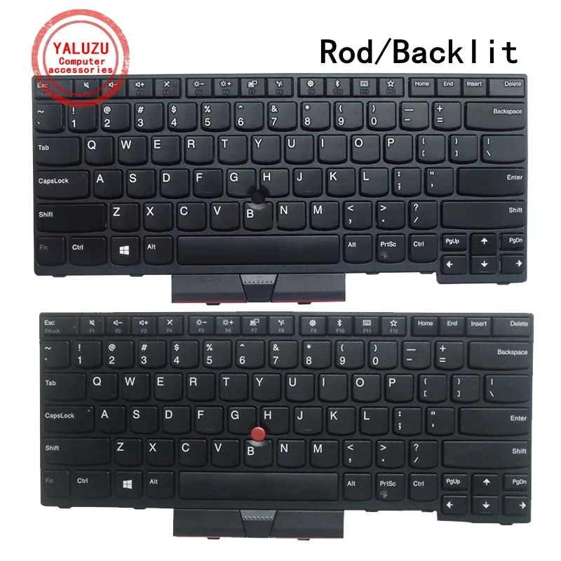 Nuevo teclado para ordenador portátil en inglés de EE. UU. para Lenovo IBM Thinkpad T470 T480 A475 A485