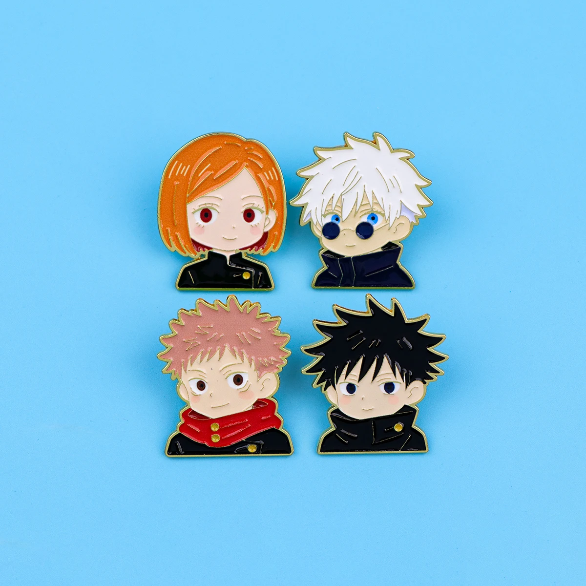 Japanese Anime Cool Briefcase Badges Enamel Pin Men Women\'s Brooch Lapel Pins for Backpack Jewelry Gifts for Fans