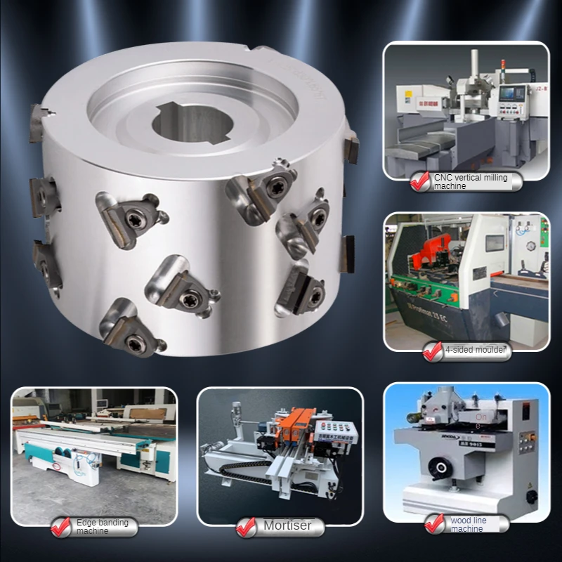 Imagem -03 - Inserções de Diamante Substituíveis Acessórios da Máquina de Borda Borda Borda Bander Faca Ferramenta para Trabalhar Madeira Pcd Diamante Pré-fresa