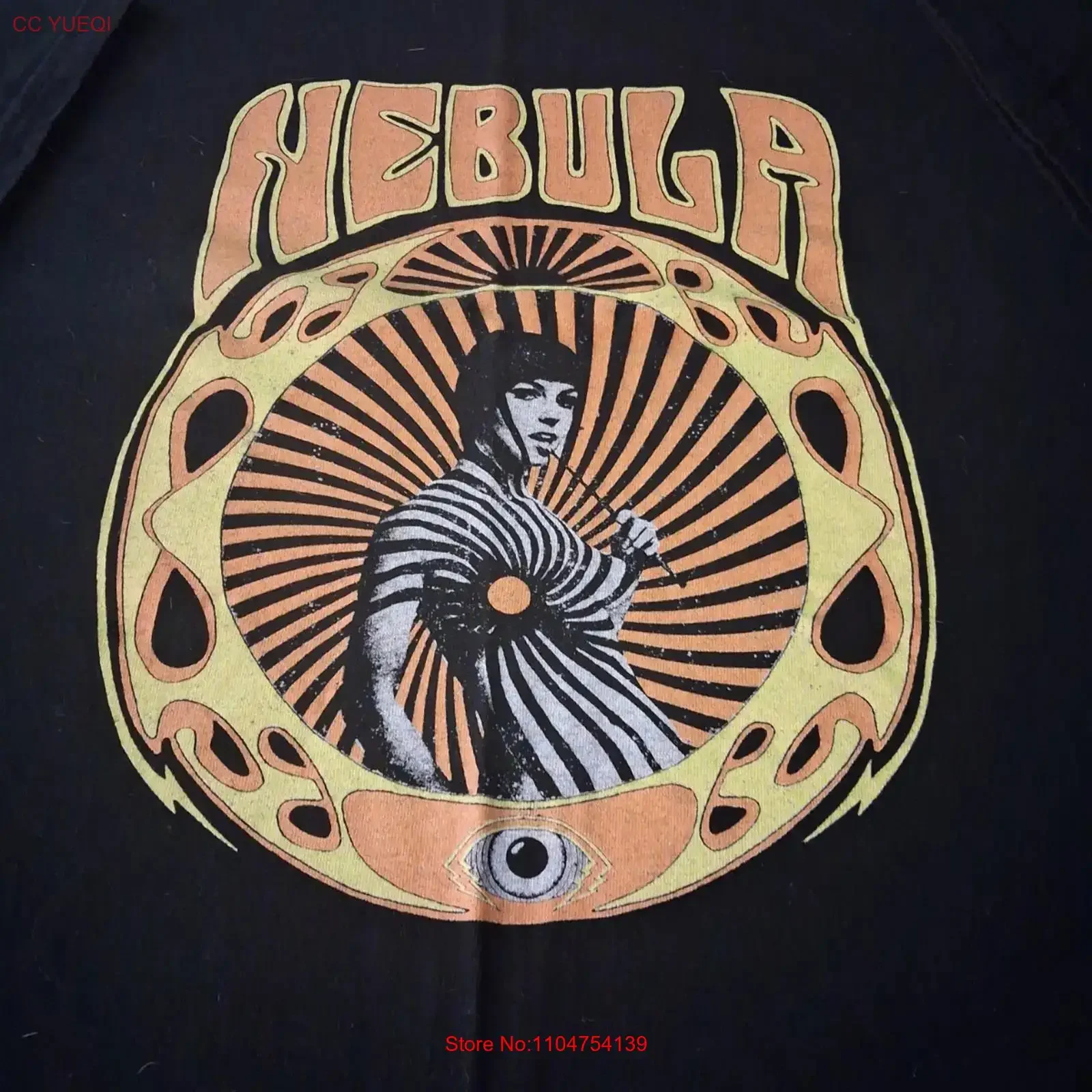 Nebula T Shirt XL New Fu Manchu Kyuss Lowrider Om Clutch Man's Ruin Stoner Rock vintage Washed Stretched Slightly Comfortable