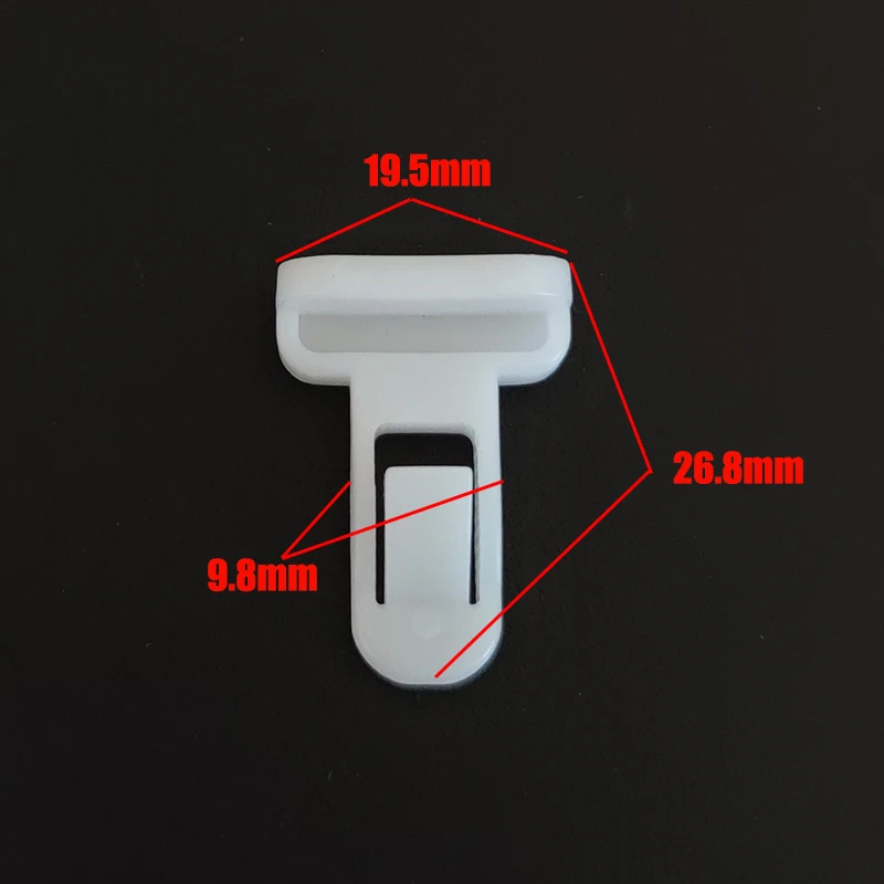 20 قطعة المصد الأمامي ومشابك تثبيت الكسوة لتويوتا لكزس RAV4 كامري كورولا 4 عداء 75392-35220 تمديد لوحة التجنيب #6