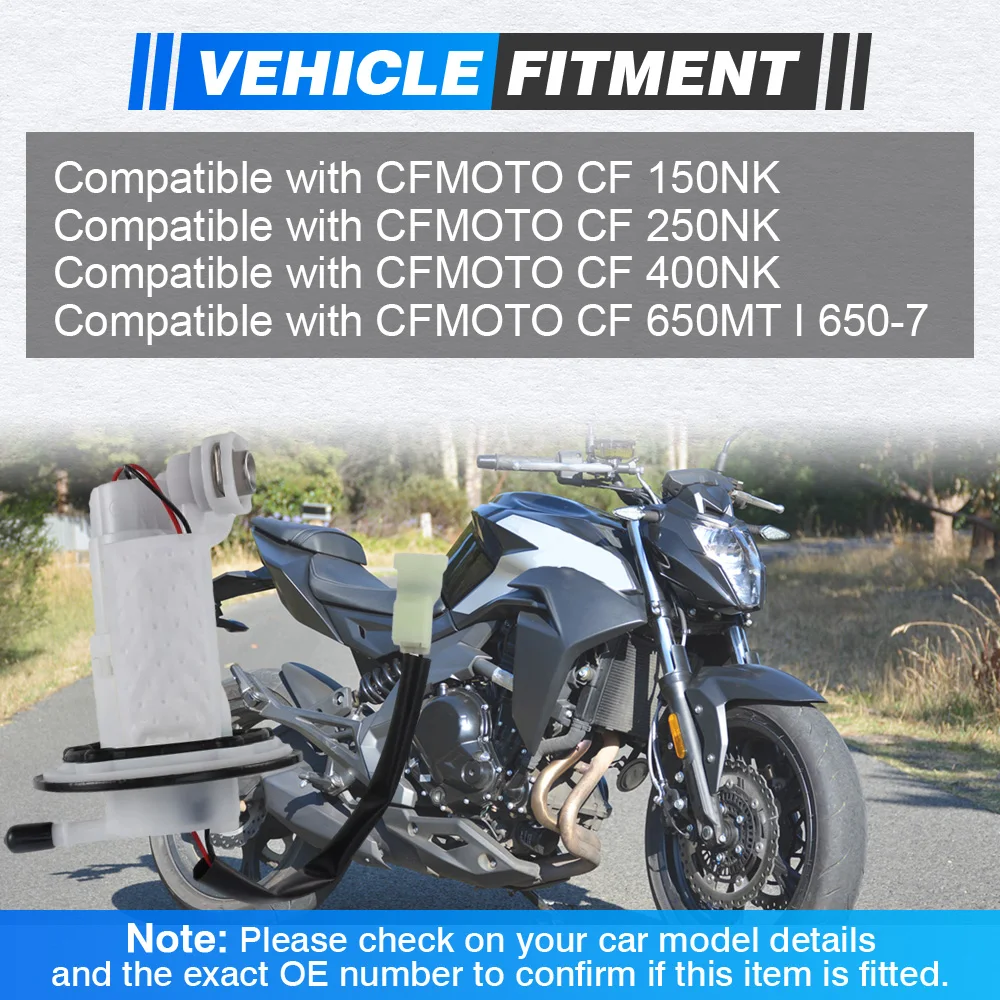 

For CFMOTO CF 150NK 250NK 400NK 650MT I 650-7 6KJ0-150900-10000 Fuel Pump Assembly Replacement Car Accessories