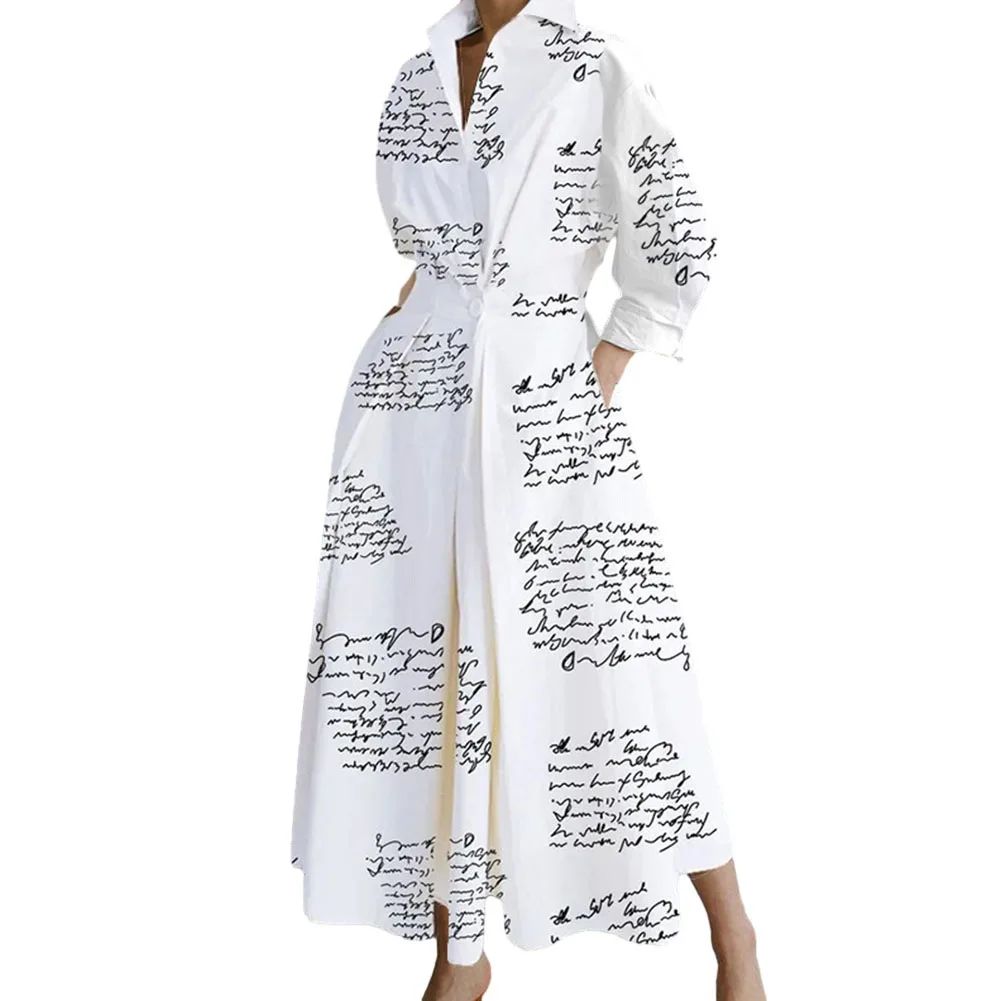 فستان الحفلات بتصميم أنيق ورقبة على شكل حرف V متعدد الاستخدامات كاجوال للنساء فستان الحفلات سهل الارتداء فستان ماكسي أنيق #2