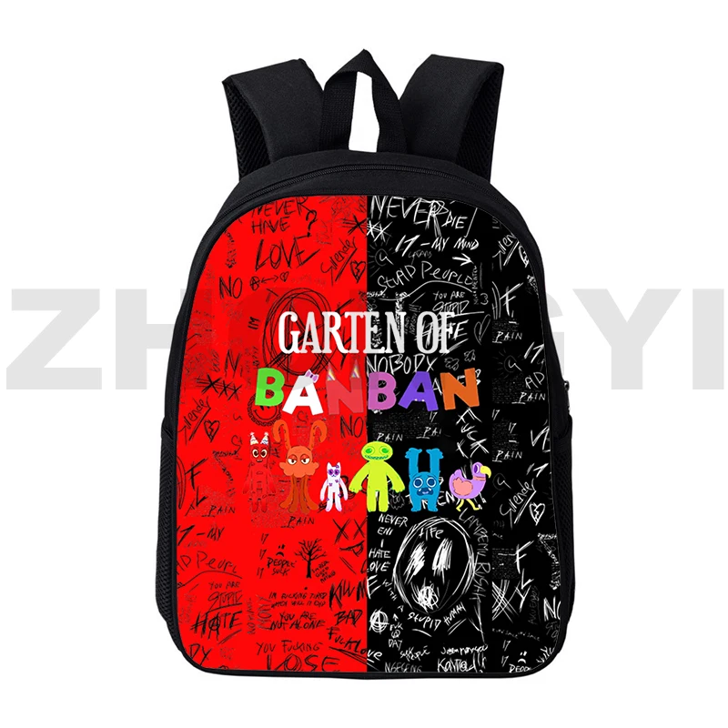 Sac à dos Garten of BanBan 2 avec impression 3D pour homme, sac à dos pour ordinateur portable, sac à dos pour la rentrée scolaire, 16 pouces