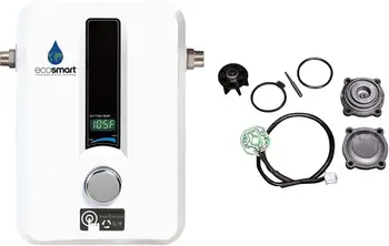 Electric Tankless Water Heater, 13KW at 240 Volts with Patented Self Modulating Technology & Fsa Nfsml Flow Sensor