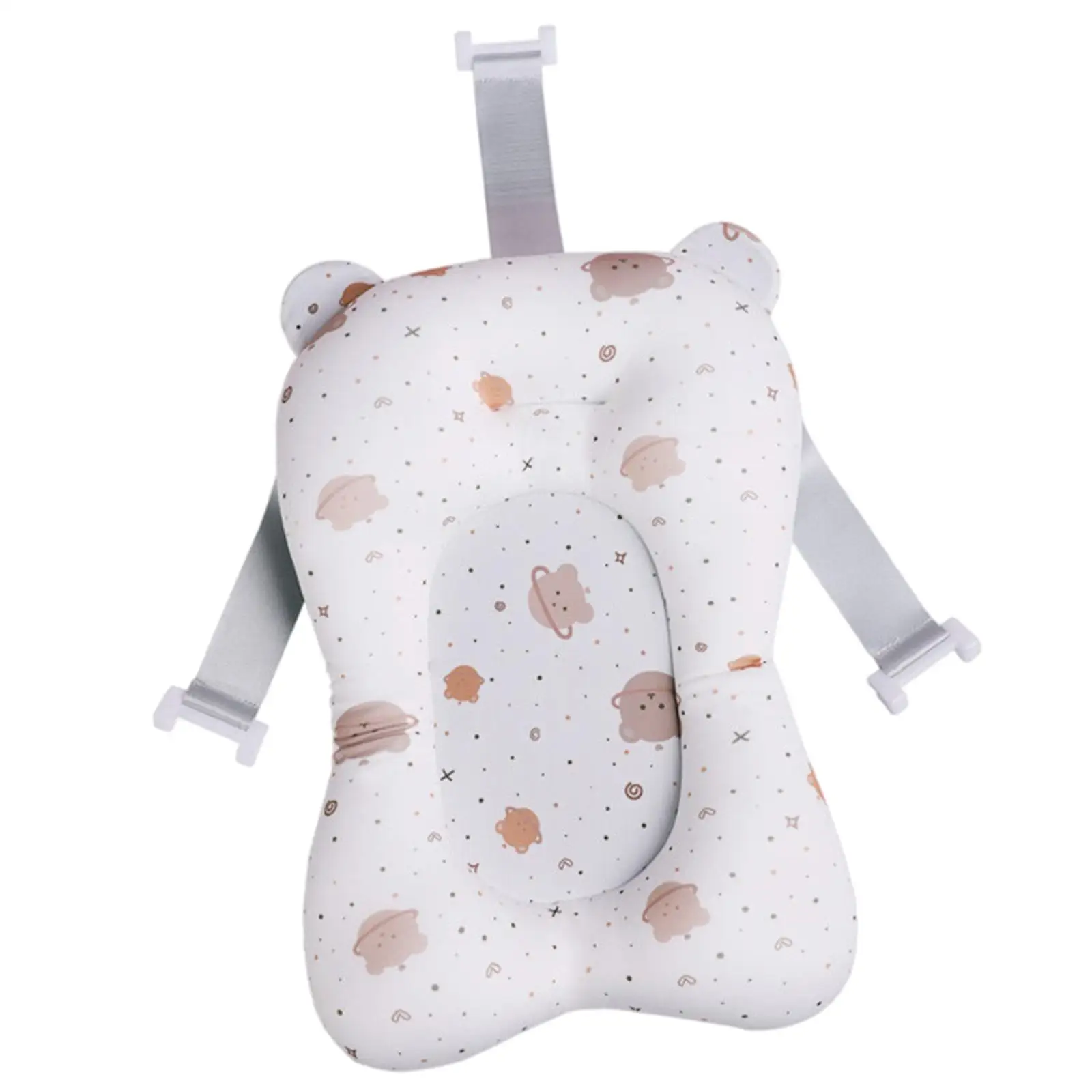 Baby Bath Cushion Pad Portable Bathtub Support Soft Quick Dry Pillow for Infants and Toddlers