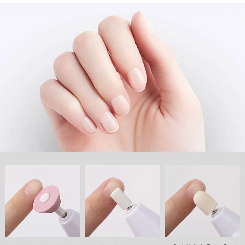 Máquina elétrica cerâmica diamante broca conjunto prego rotery moagem uv gel manicure arquivos cutícula remoção da arte do prego bit limpo