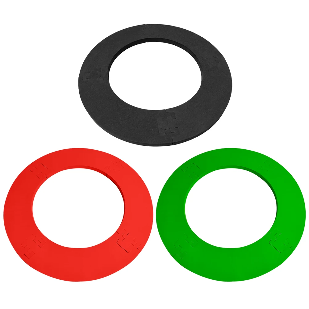 

EVA Dartboard Surround Jigsaw Ring Design Dart Board Ring Lightweight Dartboard Wall Protection Board Removable Dart Accessories