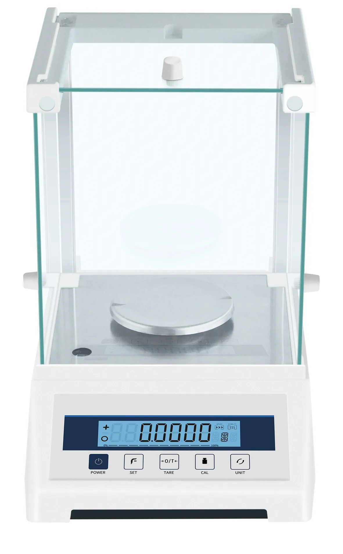 High-precision Analytical Balance Laboratory Electronic Digital Counting Scale with Windshield 110g 0.1mg