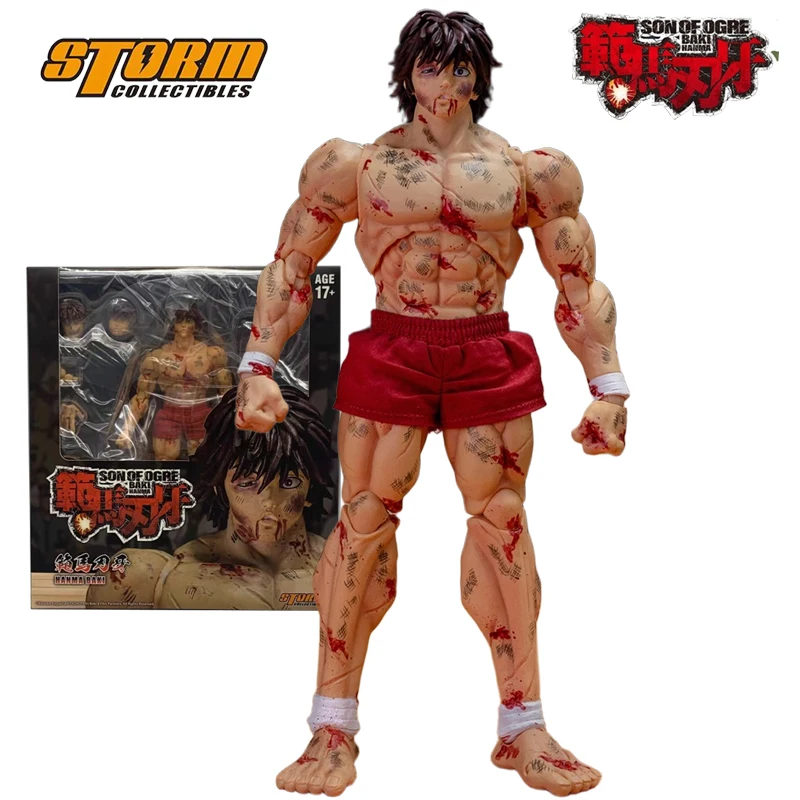 

STORM COLLECTIBLES Original Movable Model Series HANMA BAKI Limited Edition Action Figure Model Toys Model Gifts for Boys