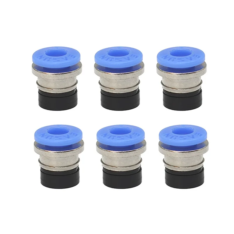 ECAS04 Pneumatischer Anschluss mit eingebetteter Spannzange für Bowden-Extruder, geeignet für VORON Extruder 3D-Druckerteile 4mm