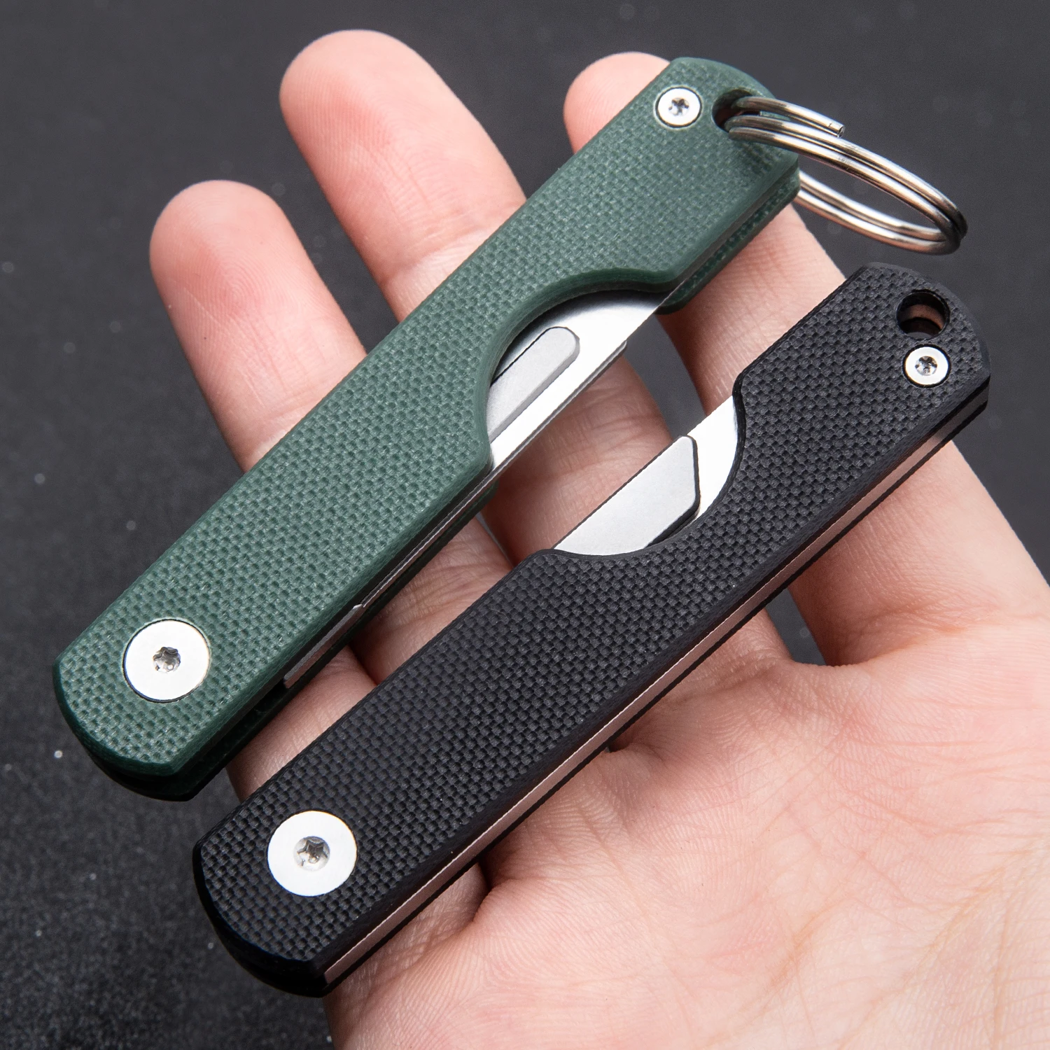 G10 Scalpel Folding Pocket Knife With 10 Blades Support For Free Laser Logo New Multifunctional Utility EDC Tool