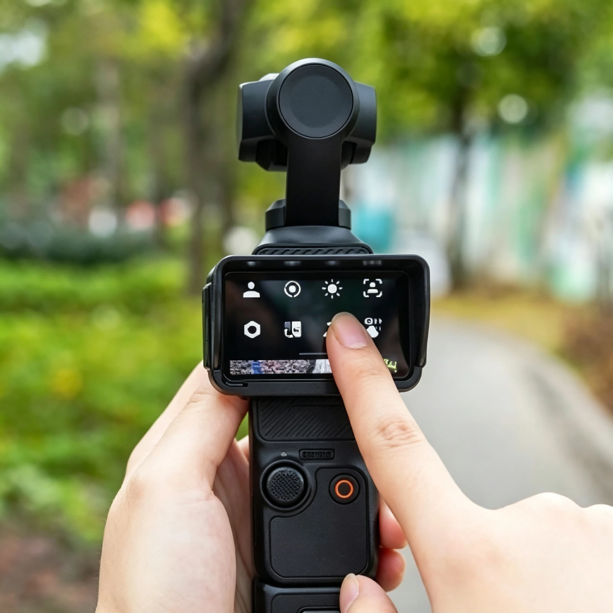Lightweight Quick‑Release Screen Light Shield Sun Shade Cover Accessories for DJI Osmo Pocket 3 Camera