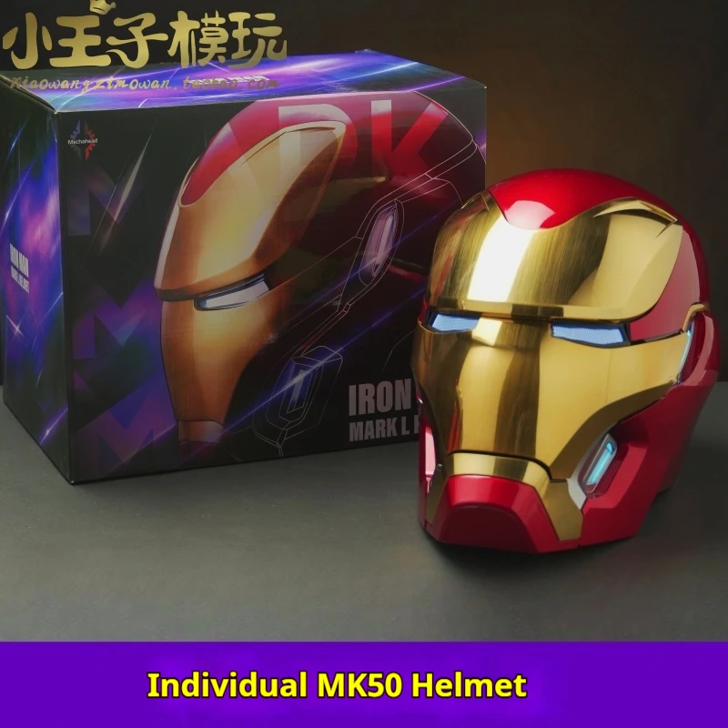 

Iron Man 1:1 Popular Peripheral Wearable Voice Controlled Black Technology Deformed Helmet Recommended Cosplay Props By Experts