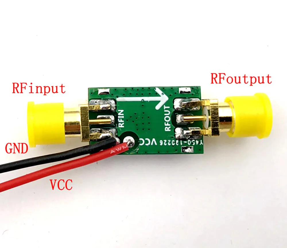 INA02186 RF Linear amplifier 32dB gain LNA 10Mhz to 2Ghz N02 low noise RF  amplifier for Ham Radio AMP HF FM VHF UHF