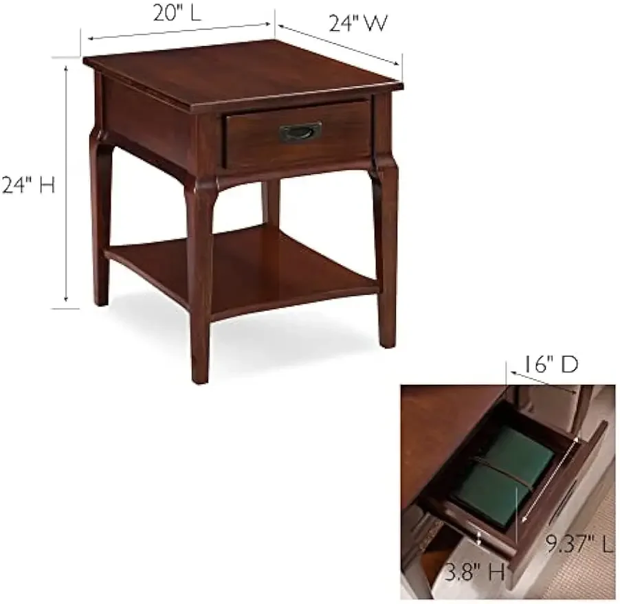 Contemporânea Stratus gaveta, mesa final