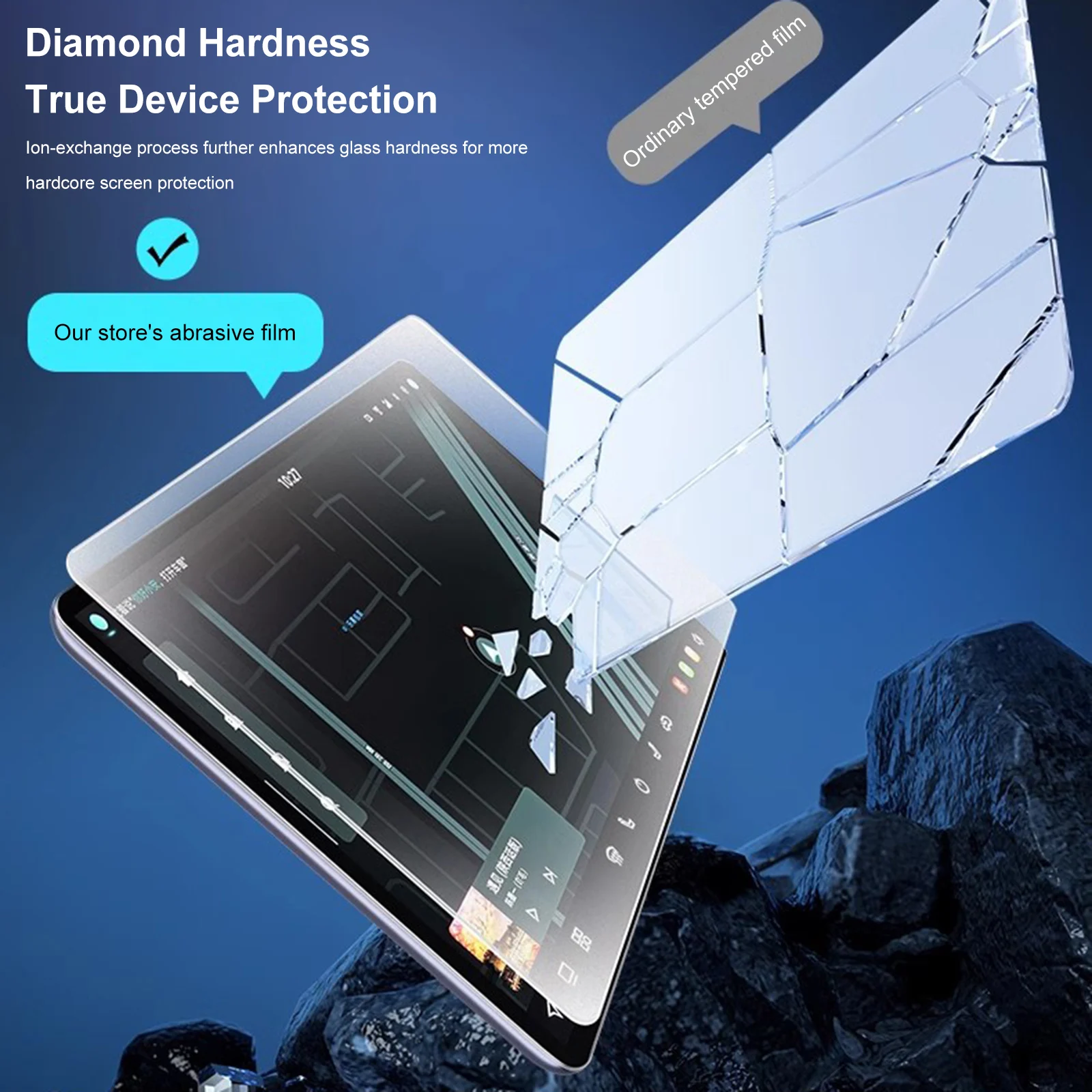 

For Leapmotor T03 2023-2025 Interior Accessories Screen Protective Film Anti-fingerprint Anti-reflective Light Accessories