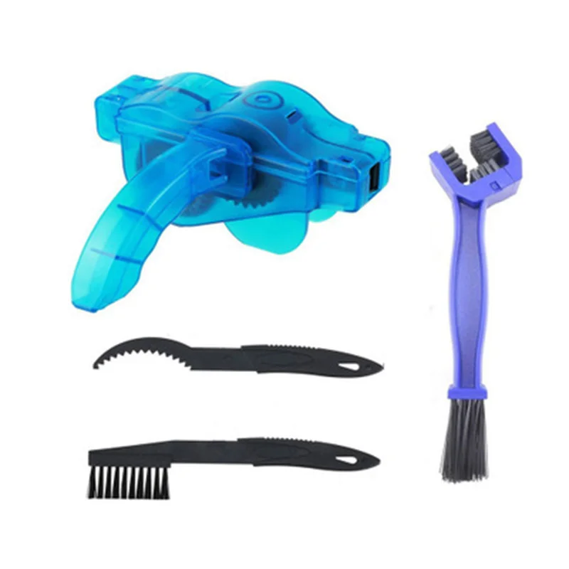 Mountain Bike Cycling Chain Cleaning Set Kit Portable Bicycle Chain Cleaner Bike Brushes Scrubber Wash Tool Bike Accessories