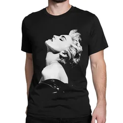 Summer Fashion Short-sleev Tops Ropa Hombre Retro 1994 Madonna Bradford Gallery T Shirt Classic90S Vintage Tshirt Men Women