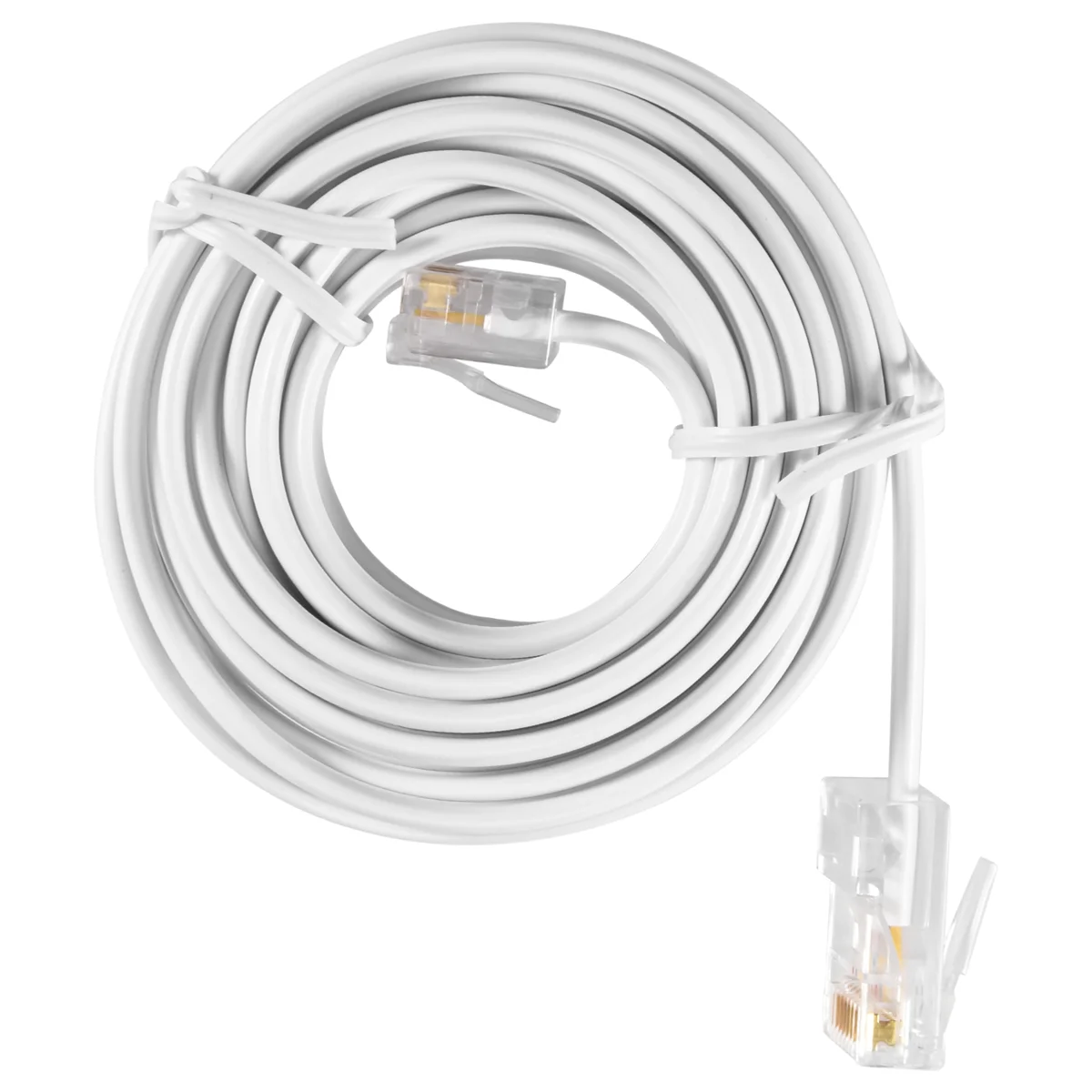 Cable de extensión de Internet para teléfono Modular RJ11 6P4C a RJ45 8P4C de 3 metros