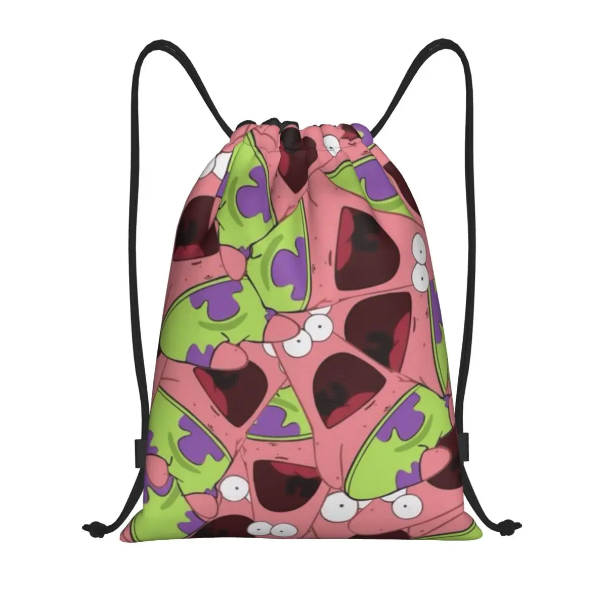 

Custom Pattern Logo Drawstring Bag Spongebob Travel Backpack Student Storage Bag School Bag ꦫ