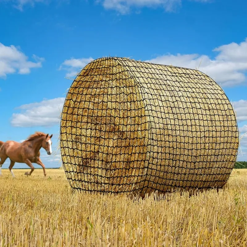 

Hot Selling Durable and Reusable Horse Hay Net Tear Resistant with Large Mesh for Slow Feeding Ideal for Grazing