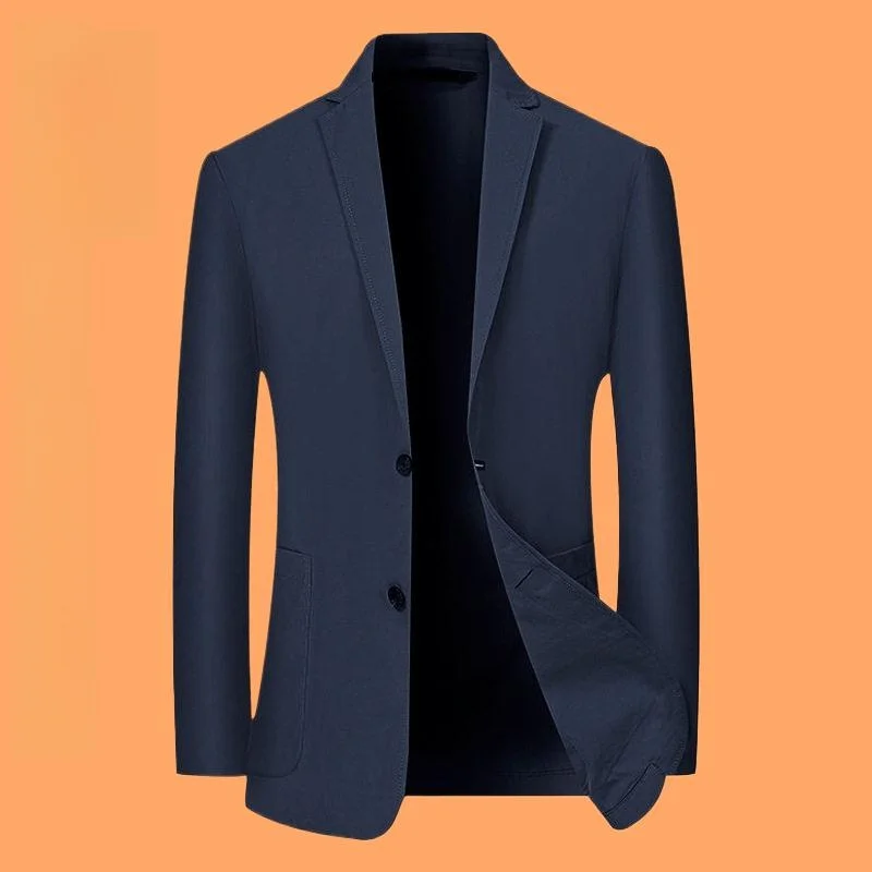 

Casual Summer New Sle Light Weight Men's Denim Silk Suit Jaet Sun Protection Casual Top Thin Western Sle M Outerwear
