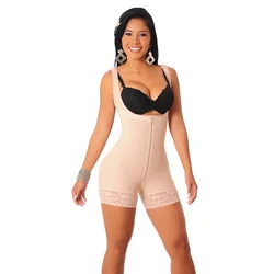 Women's Colombian Postpartum Sash Reducers Corset High Girdle For Post-Surgical Use Slimming Sheath Tummy Shapewear