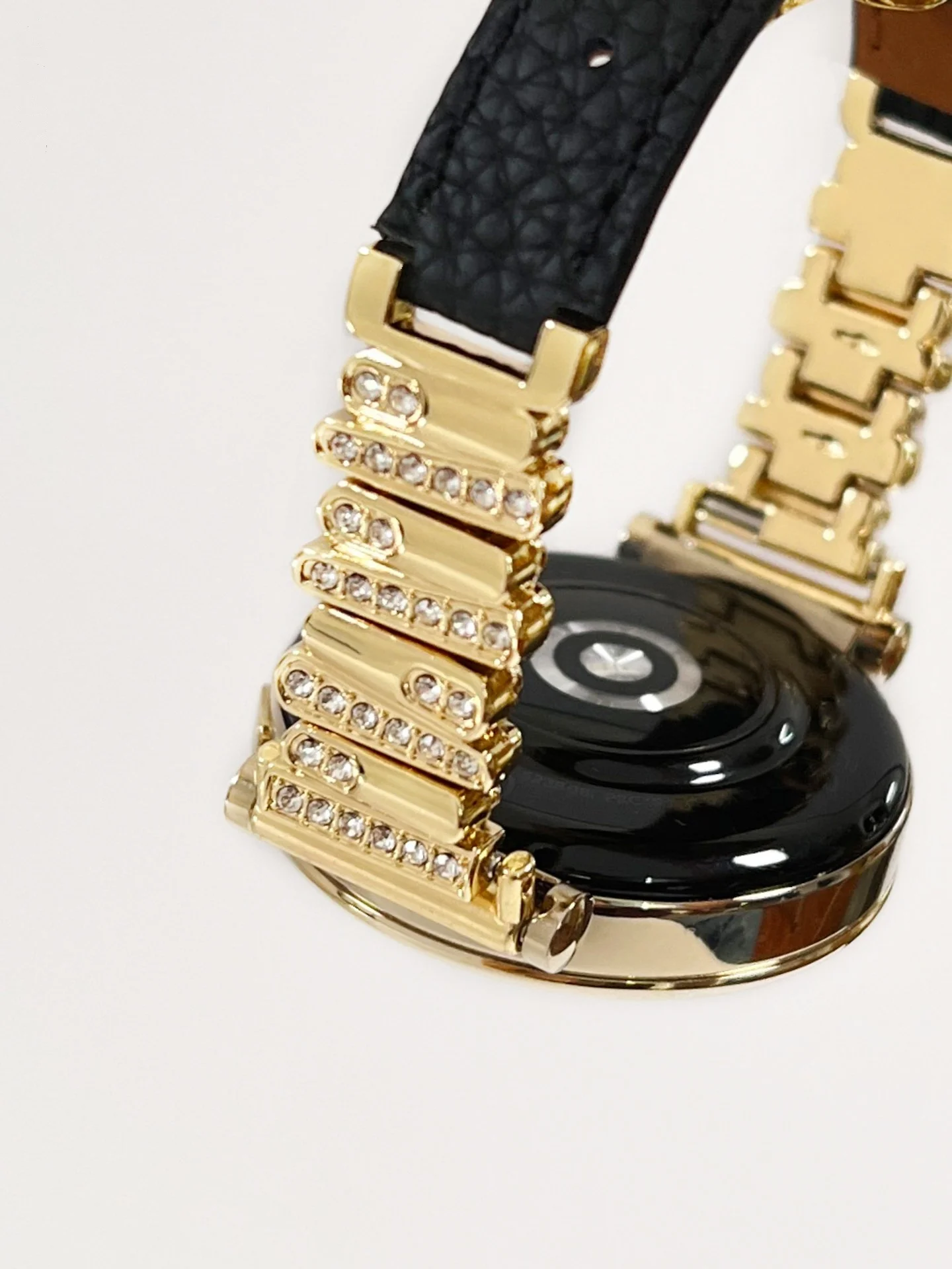 

Irregular diamond encrusted leather suitable for Huawei GT5/GT5 Pro/GT4/GT2/3/4 22mm/20mm/18mm fashionable watch straps